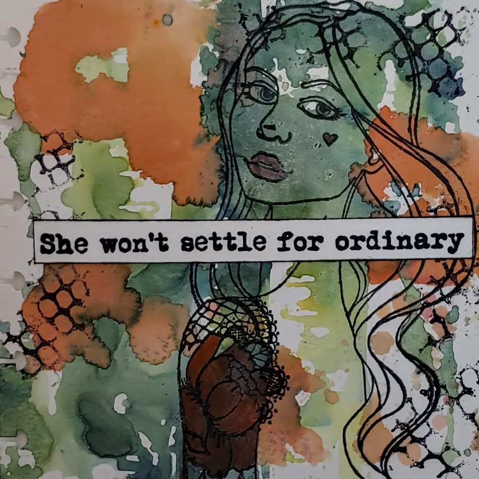 Water Media Wednesday - Episode 3 - She won't settle for ordinary