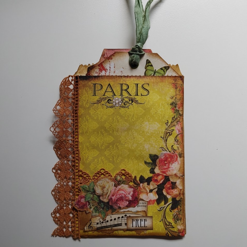 Video – Themed Ephemera – Paris Pockets with Glassine Bags – Part 1