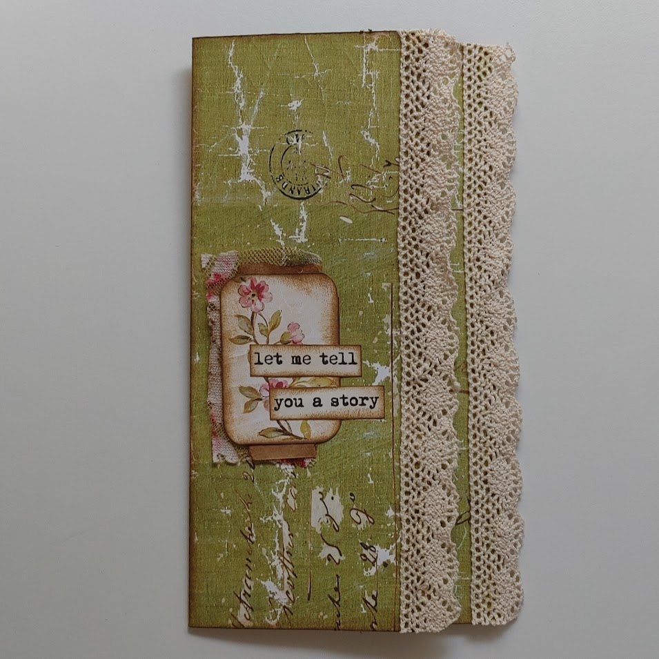 Video – Antique Floral Tri-Fold Pocket