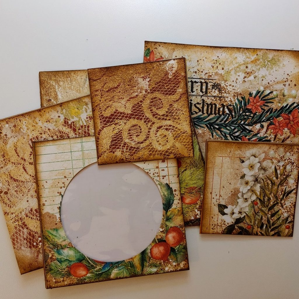 Video – Botanical Christmas – Stacked Envelope Journal – Part 1