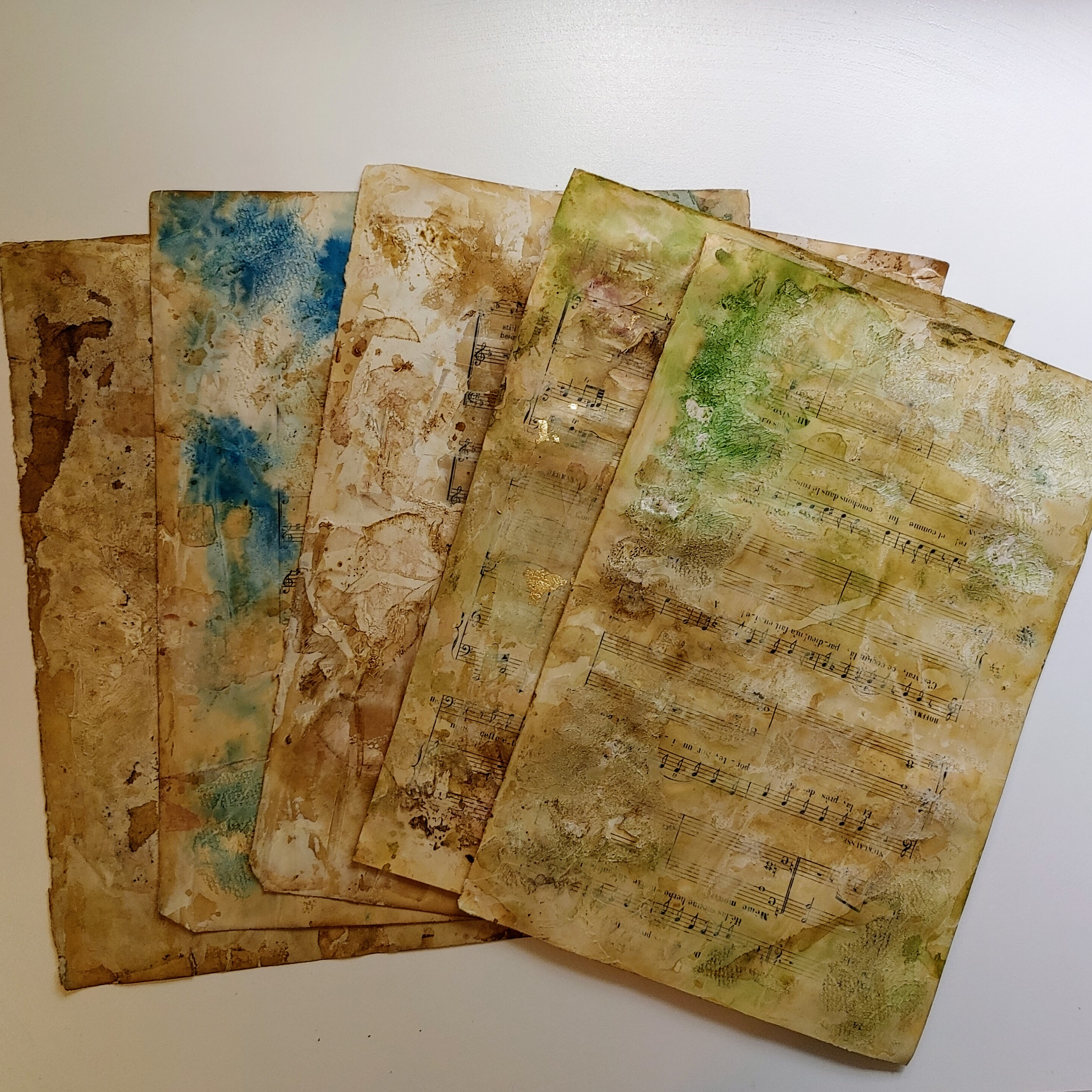 Video – Mixed Media Paper – Coffee & Ink