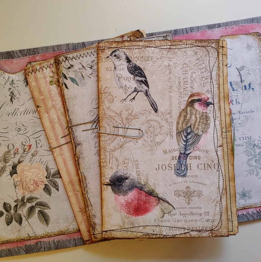 Video – Making Cover – Winter Garden Journal – Part 1