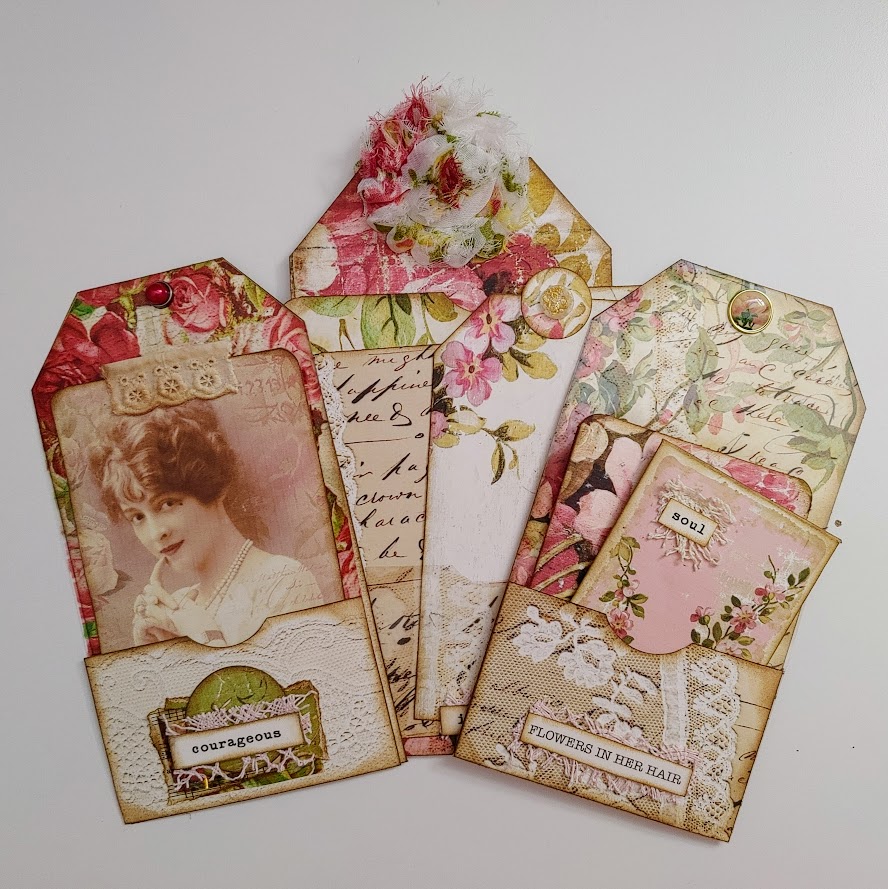 Video - Large Swing Tags w/Transparencies - Beloved Beauty Journal