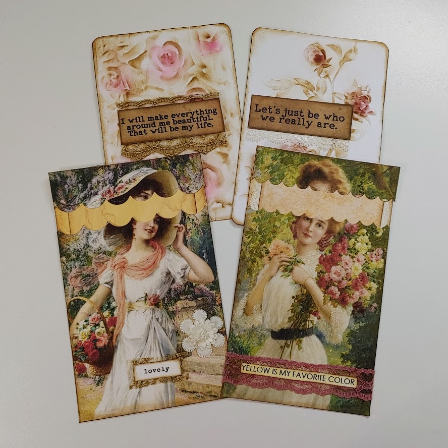 Video - Easy Victorian Rose Embossed Journal Cards & Such