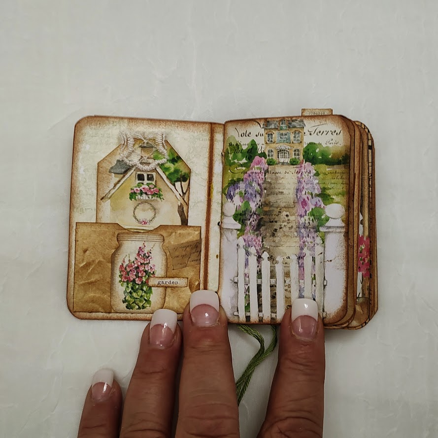 Video - Altoid Tin Mini Journal - Cottage Charm - Part 2