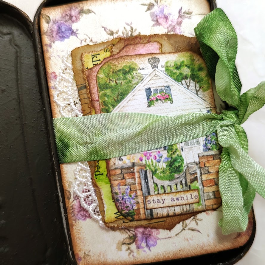 Video - Altoid Tin Mini Journal - Finishing Touches - Part 4