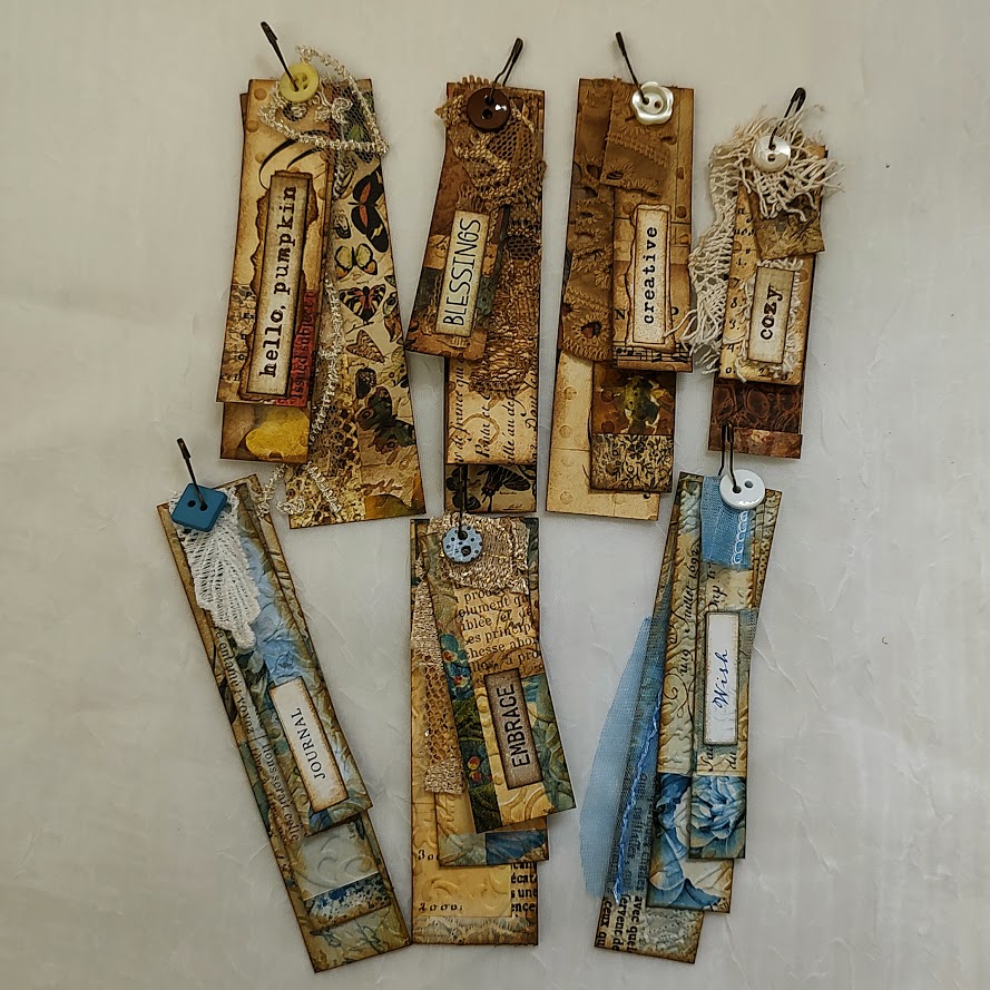 Video - Embossed Dangles with SCRAPS - Inspired by Cheryl @CherylTallafuss