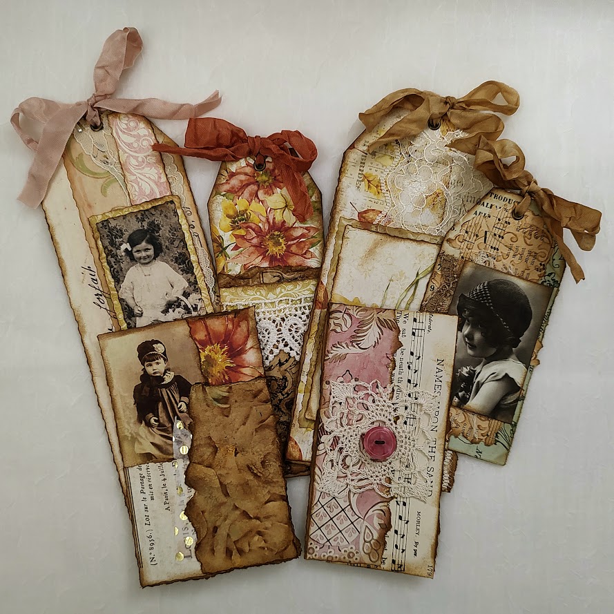 Video - Scrappy Autumn French Accent Tags & Journal Cards - Autumn Garden Journal