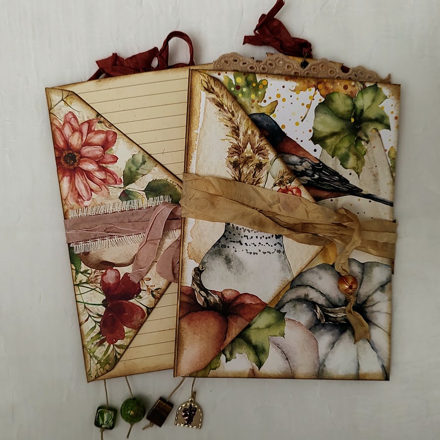 Video - Simple Single Signature Booklets  - Autumn Garden Journal