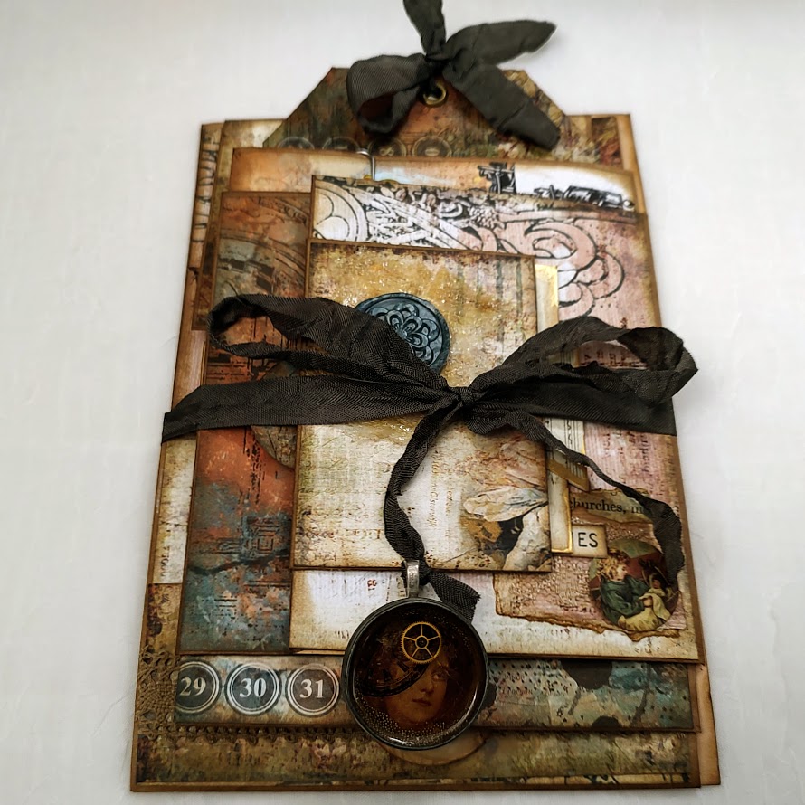 Video - Stacked Envelope Journal - Fifi's Digital Designs - Design Team Project - Part 2 of 2