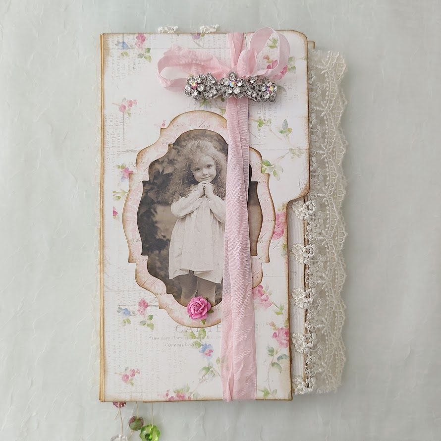 Video - Sweetest Shabby Rose Folio - Part 3 of 3 - Inspired by Jeanne @ Inky Owl Studios