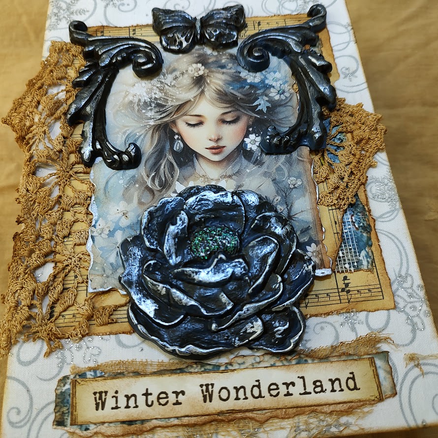 Video - Let's Make the Cover - Winter Wonder Journal #1