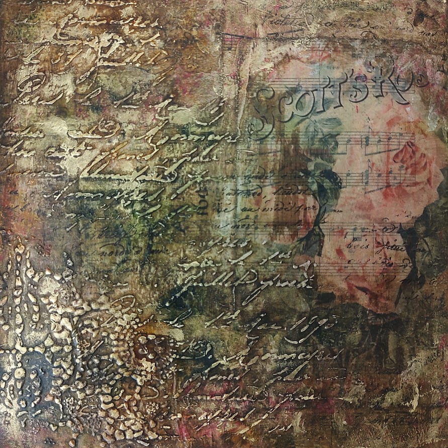 Mixed Media 101 - Episode 3 - Rice Paper Transparency & Grungy Technique
