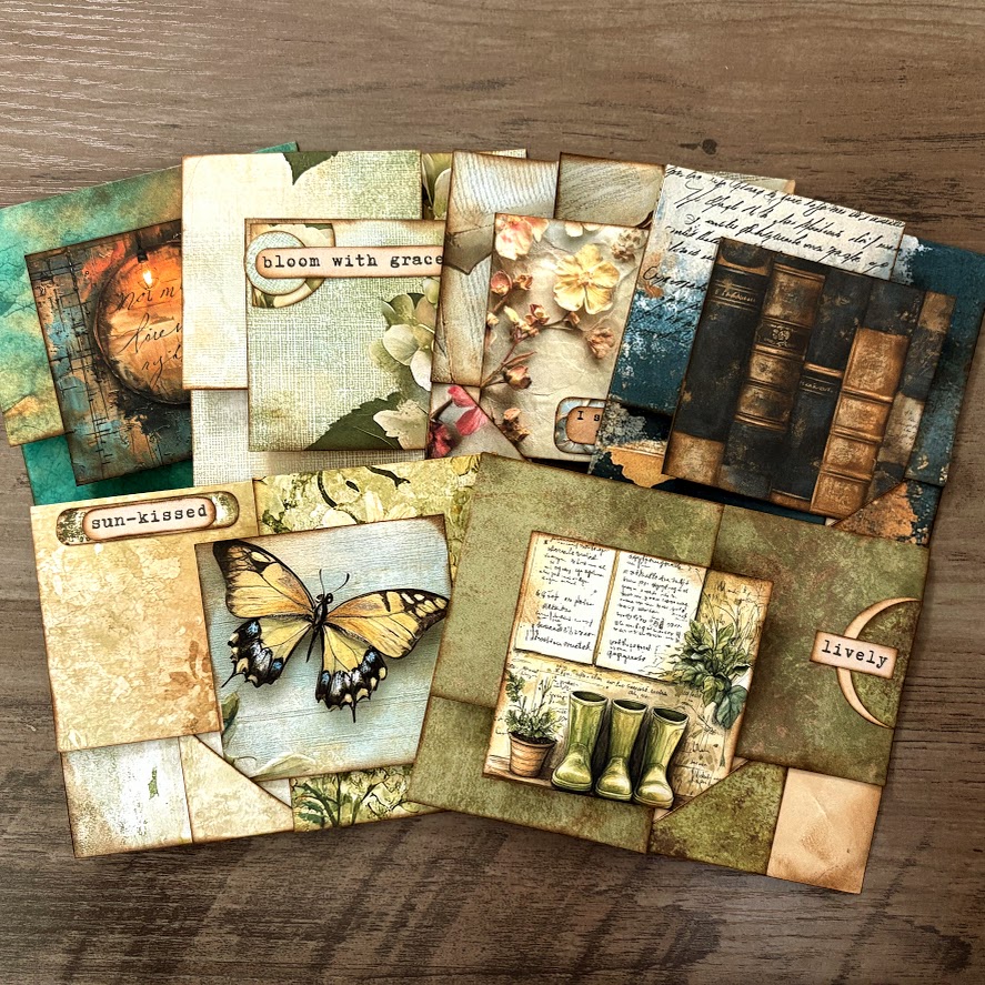 Video - Pop-Up Card Fold Surprise! Hidden Writing Space for your Junk Journal | #SpringJJJoy2025