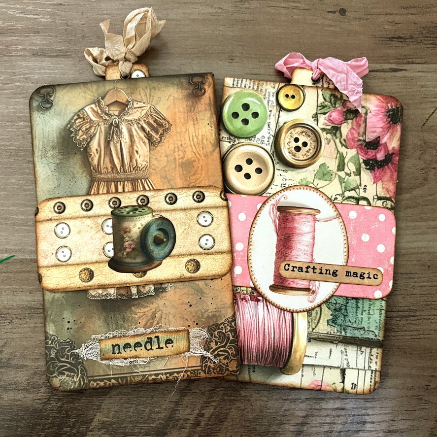 Video - Fantastical Flip Flop Folio | Ephemera w/Pockets & Writing Space | Inspired by Hither and Yon Studio