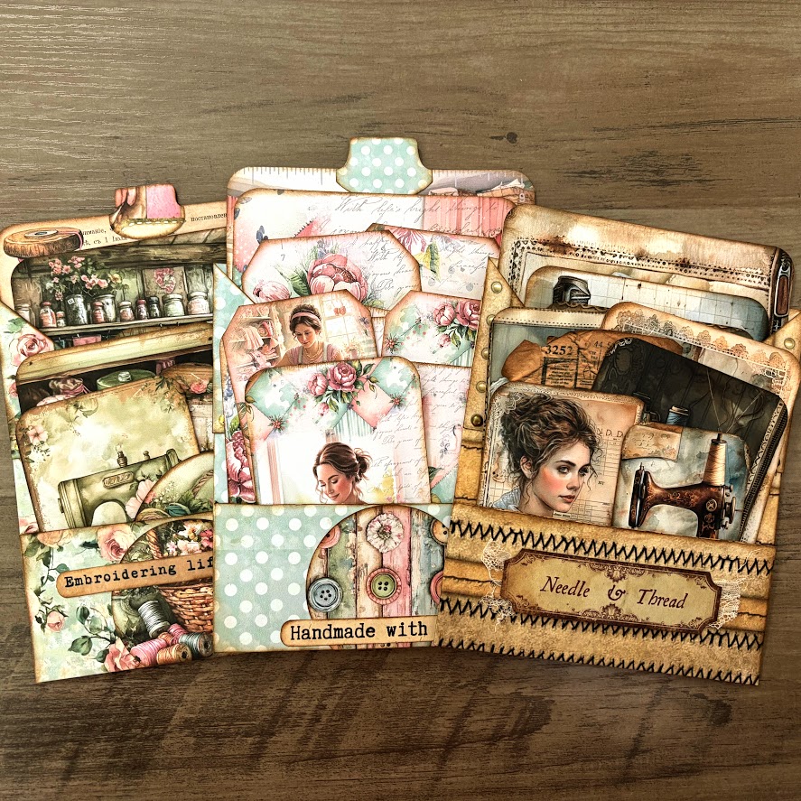 Video - MEGA Stuffed Pockets! | Easy & Fun Ephemera Holder for Sewing Journals