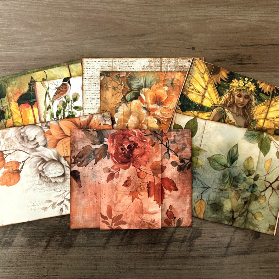 Video - FUN Seamless Image Ephemera | Hidden Flip & Writing Space Tutorial