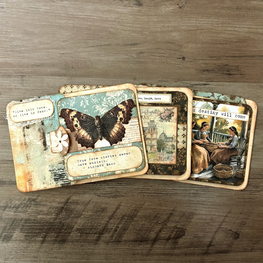 Video - SWEET Card Maker Fold for Junk Journals | Easy Multi-Flip with Hidden Pocket & Writing Space