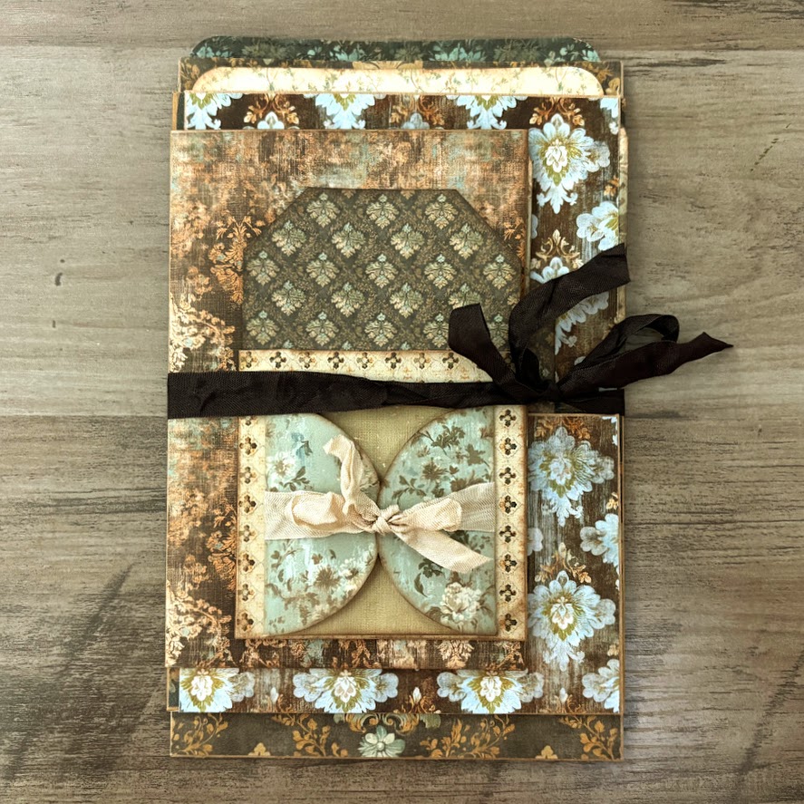 Video - Simple CONSTRUCTION 6 Envelope Stacked Journal Topper | Pt 2 of 2 | Keepsake Journal
