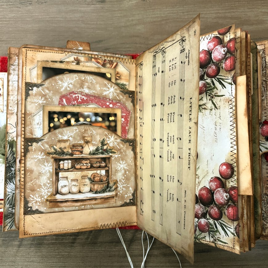 Video - Adding Simple Kit Ephemera | Beginner Junk Journal Tutorial | Christmas Patisserie – Pt 4