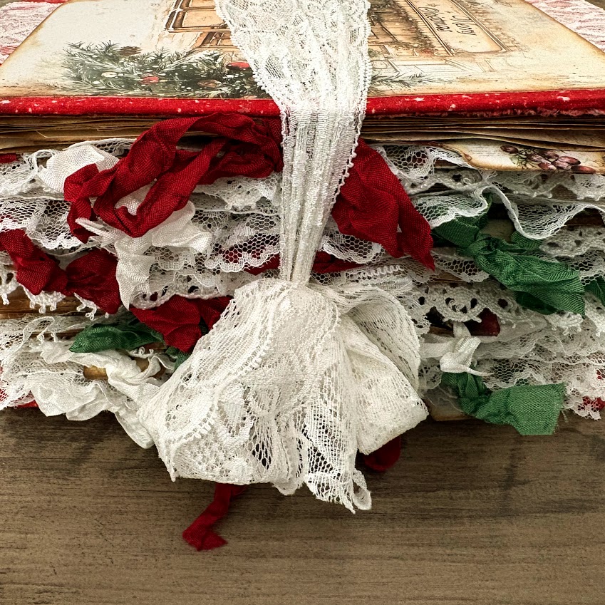 Yummy Christmas Patisserie Journal | Full Flip Through | Handmade Junk Journal Tour